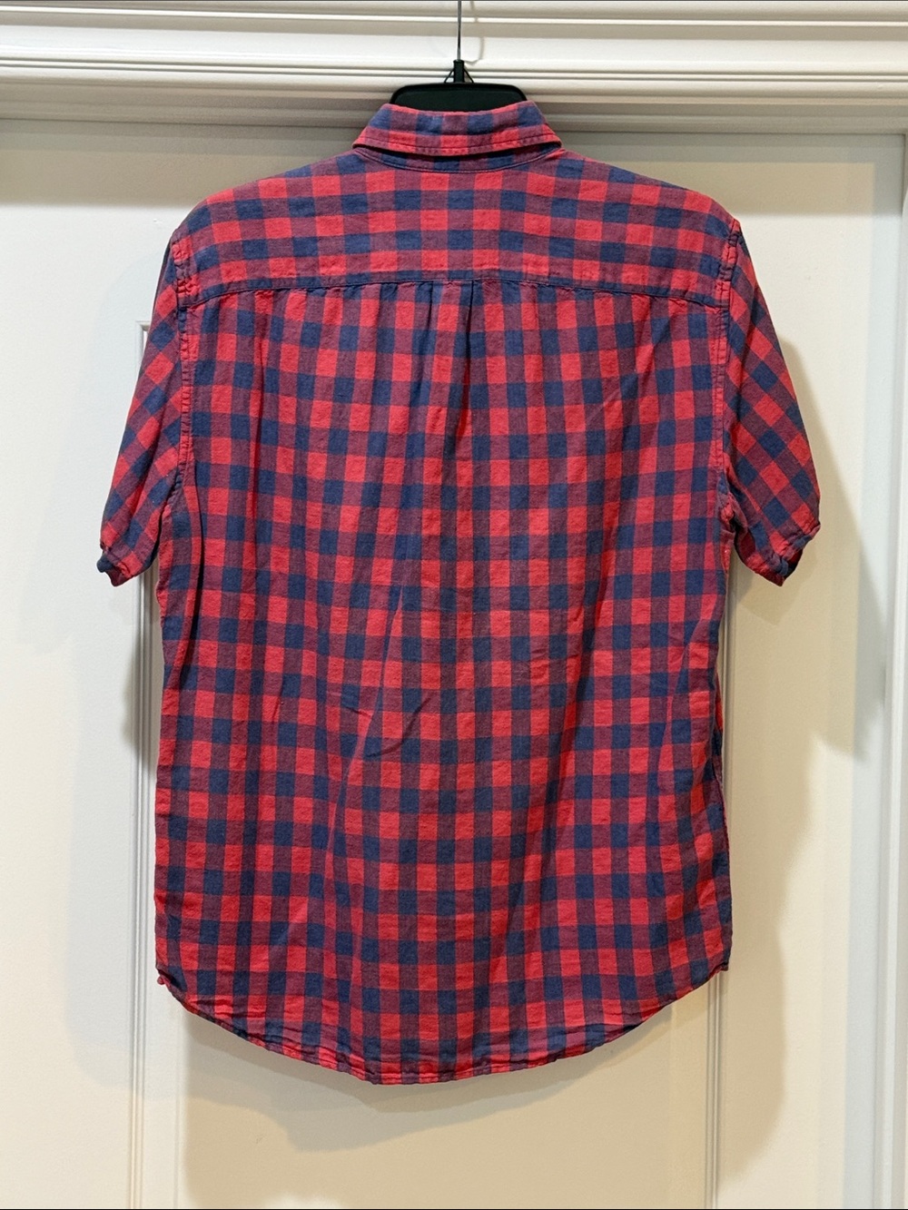 Men's GAP Standard Fit Linen Blend Short Sleeve Shirt - Picture 4 of 7